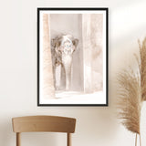 Shop Elephant Steps Photo Art Print a Moroccan desert boho themed photography wall art print from The Print Emporium wall artwork collection - Buy Australian made fine art poster and framed prints for the home and your interior decor room, TPE-1126-AP