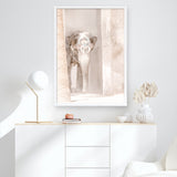 Shop Elephant Steps Photo Art Print a Moroccan desert boho themed photography wall art print from The Print Emporium wall artwork collection - Buy Australian made fine art poster and framed prints for the home and your interior decor room, TPE-1126-AP