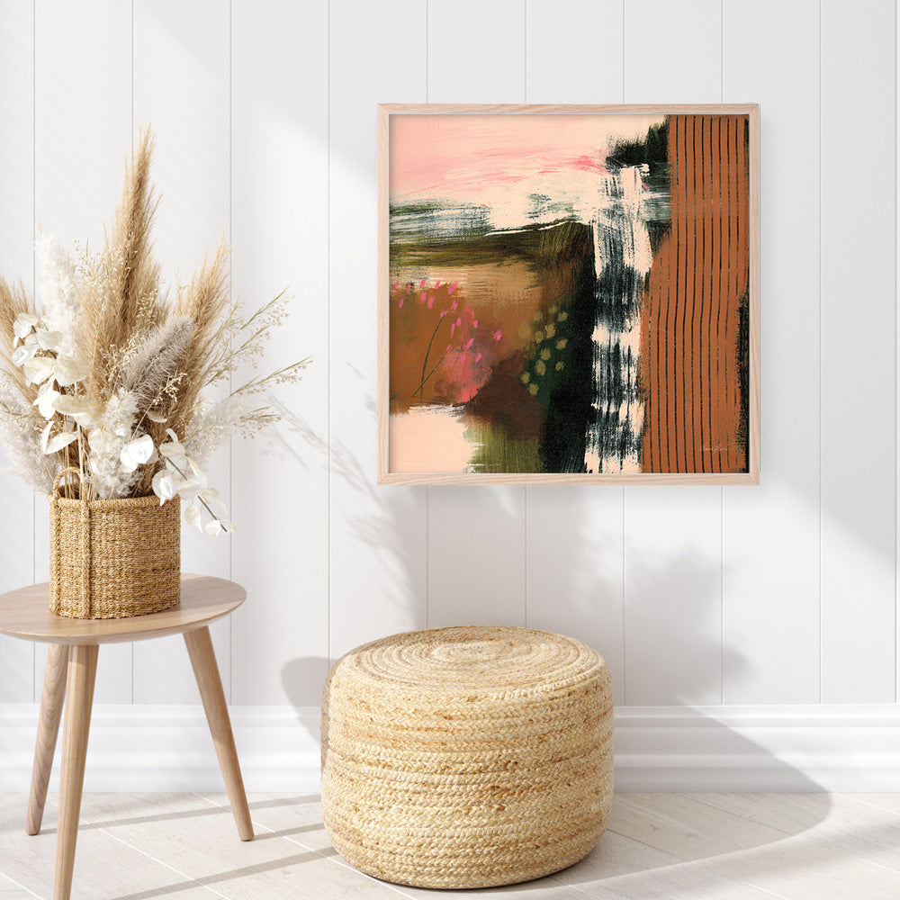 Shop Embankment (Square) Art Print a painted abstract themed wall art print from The Print Emporium wall artwork collection - Buy Australian made fine art painting style poster and framed prints for the home and your interior decor room, TPE-WA-73357-AP
