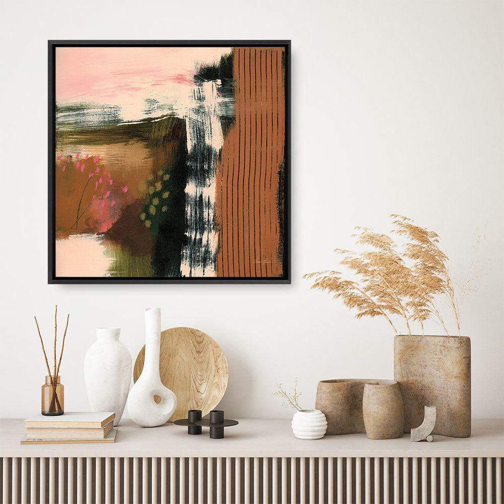 Shop Embankment (Square) Canvas Print a painted abstract themed framed canvas wall art print from The Print Emporium artwork collection - Buy Australian made fine art painting style stretched canvas prints for the home and your interior decor space, TPE-WA-73357-CA-40X40-NF