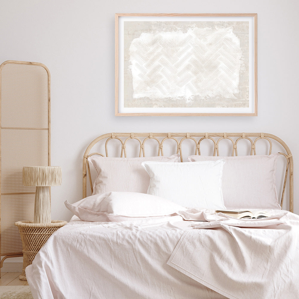 Shop Embossed I Art Print a painted abstract themed wall art print from The Print Emporium wall artwork collection - Buy Australian made fine art painting style poster and framed prints for the home and your interior decor room, TPE-PC-EW828-AP