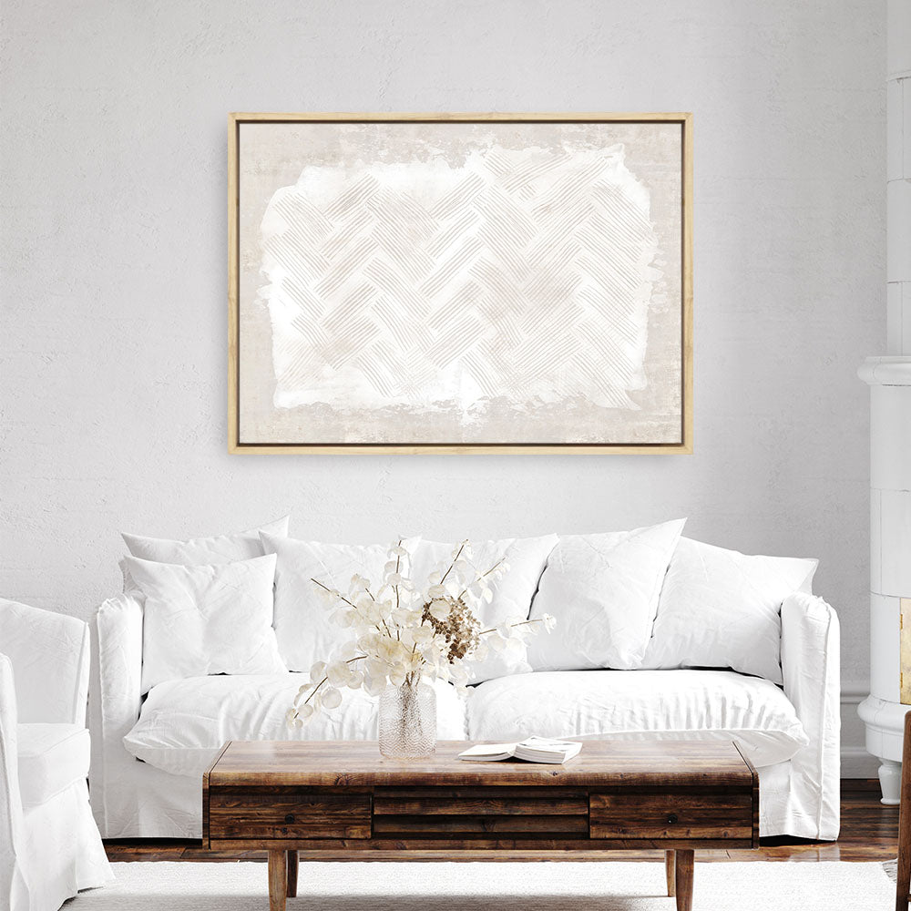 Shop Embossed I Canvas Print a painted abstract themed framed canvas wall art print from The Print Emporium artwork collection - Buy Australian made fine art painting style stretched canvas prints for the home and your interior decor space, TPE-PC-EW828-CA-35X46-NF