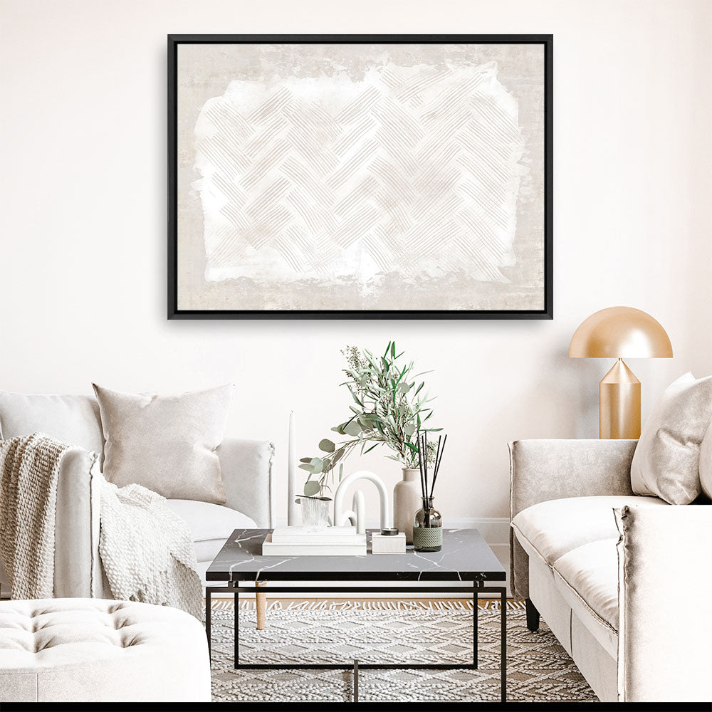 Shop Embossed I Canvas Print a painted abstract themed framed canvas wall art print from The Print Emporium artwork collection - Buy Australian made fine art painting style stretched canvas prints for the home and your interior decor space, TPE-PC-EW828-CA-35X46-NF