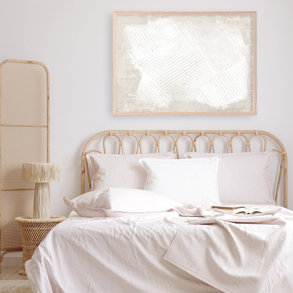 Shop Embossed II Art Print a painted abstract themed wall art print from The Print Emporium wall artwork collection - Buy Australian made fine art painting style poster and framed prints for the home and your interior decor room, TPE-PC-EW829-AP