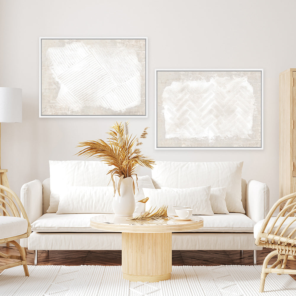 Shop Embossed II Canvas Print a painted abstract themed framed canvas wall art print from The Print Emporium artwork collection - Buy Australian made fine art painting style stretched canvas prints for the home and your interior decor space, TPE-PC-EW829-CA-35X46-NF