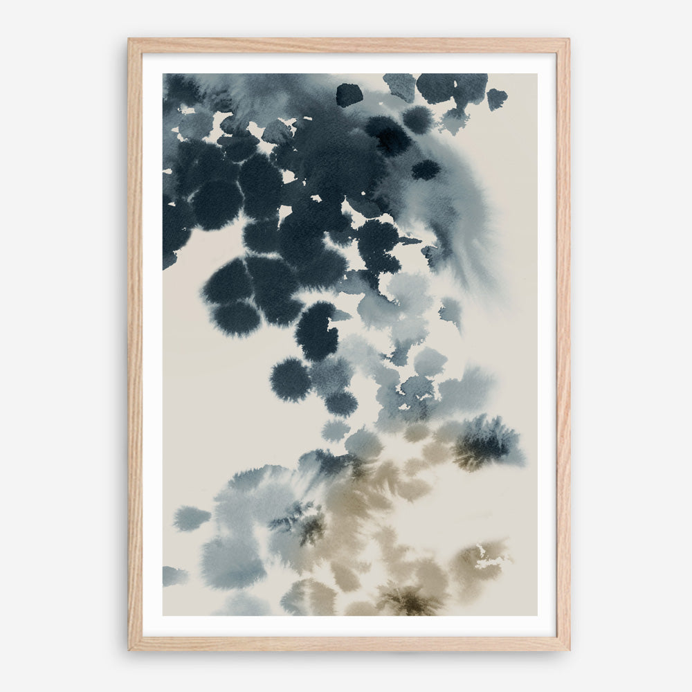 Shop Emerald Azure I Art Print a painted abstract themed wall art print from The Print Emporium wall artwork collection - Buy Australian made fine art painting style poster and framed prints for the home and your interior decor room, TPE-PC-PI580-AP