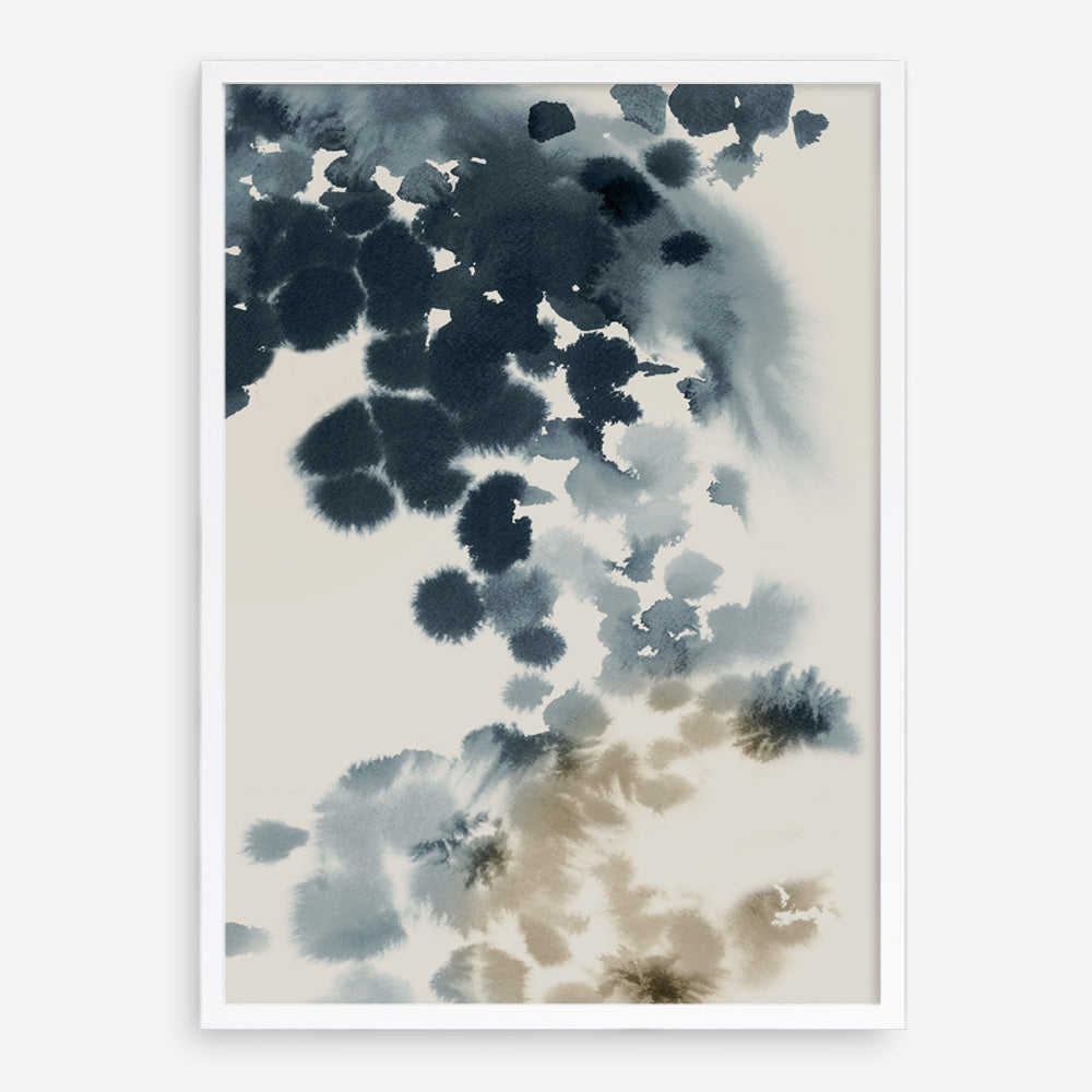 Shop Emerald Azure I Art Print a painted abstract themed wall art print from The Print Emporium wall artwork collection - Buy Australian made fine art painting style poster and framed prints for the home and your interior decor room, TPE-PC-PI580-AP