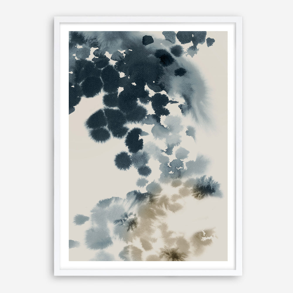 Shop Emerald Azure I Art Print a painted abstract themed wall art print from The Print Emporium wall artwork collection - Buy Australian made fine art painting style poster and framed prints for the home and your interior decor room, TPE-PC-PI580-AP