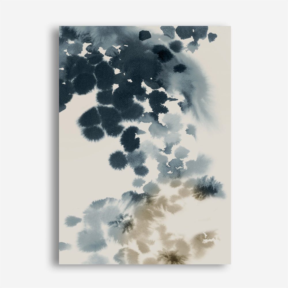 Shop Emerald Azure I Canvas Print a painted abstract themed framed canvas wall art print from The Print Emporium artwork collection - Buy Australian made fine art painting style stretched canvas prints for the home and your interior decor space, TPE-PC-PI580-CA-35X46-NF