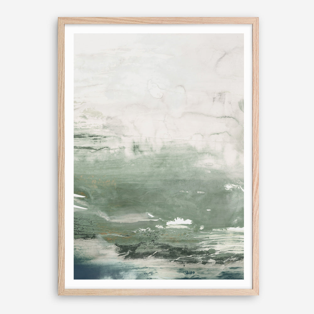 Shop Emerald Daze I Art Print a painted abstract themed wall art print from The Print Emporium wall artwork collection - Buy Australian made fine art painting style poster and framed prints for the home and your interior decor room, TPE-PC-PM041-AP