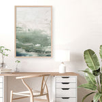 Shop Emerald Daze I Art Print a painted abstract themed wall art print from The Print Emporium wall artwork collection - Buy Australian made fine art painting style poster and framed prints for the home and your interior decor room, TPE-PC-PM041-AP