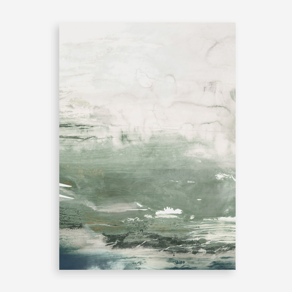 Shop Emerald Daze I Art Print a painted abstract themed wall art print from The Print Emporium wall artwork collection - Buy Australian made fine art painting style poster and framed prints for the home and your interior decor room, TPE-PC-PM041-AP
