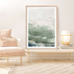 Shop Emerald Daze I Art Print a painted abstract themed wall art print from The Print Emporium wall artwork collection - Buy Australian made fine art painting style poster and framed prints for the home and your interior decor room, TPE-PC-PM041-AP