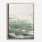 Shop Emerald Daze I Canvas Print a painted abstract themed framed canvas wall art print from The Print Emporium artwork collection - Buy Australian made fine art painting style stretched canvas prints for the home and your interior decor space, TPE-PC-PM041-CA-35X46-NF