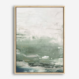 Shop Emerald Daze I Canvas Print a painted abstract themed framed canvas wall art print from The Print Emporium artwork collection - Buy Australian made fine art painting style stretched canvas prints for the home and your interior decor space, TPE-PC-PM041-CA-35X46-NF