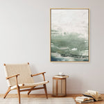 Shop Emerald Daze I Canvas Print a painted abstract themed framed canvas wall art print from The Print Emporium artwork collection - Buy Australian made fine art painting style stretched canvas prints for the home and your interior decor space, TPE-PC-PM041-CA-35X46-NF