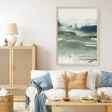 Shop Emerald Daze II Art Print a painted abstract themed wall art print from The Print Emporium wall artwork collection - Buy Australian made fine art painting style poster and framed prints for the home and your interior decor room, TPE-PC-PM042-AP