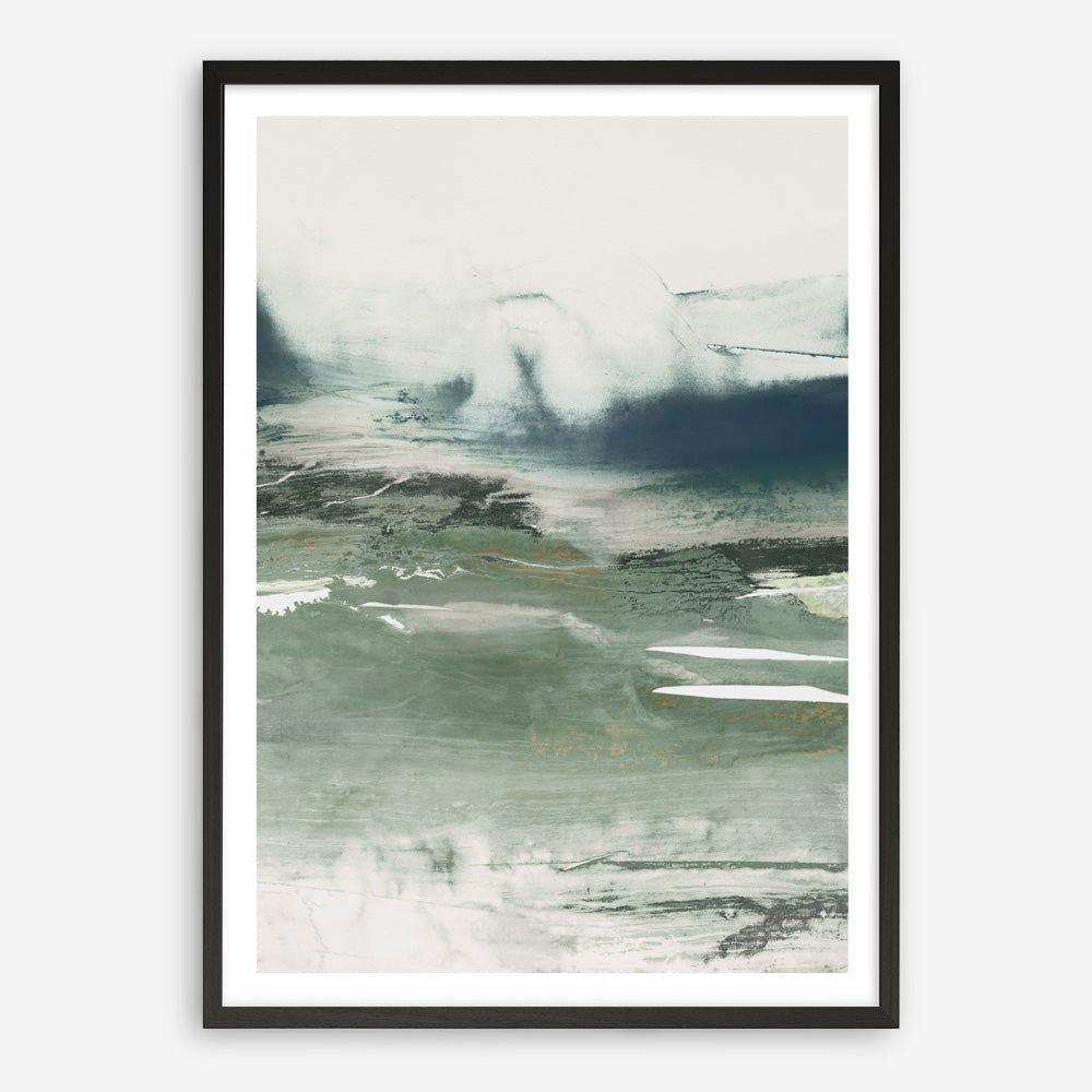 Shop Emerald Daze II Art Print a painted abstract themed wall art print from The Print Emporium wall artwork collection - Buy Australian made fine art painting style poster and framed prints for the home and your interior decor room, TPE-PC-PM042-AP