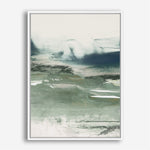 Shop Emerald Daze II Canvas Print a painted abstract themed framed canvas wall art print from The Print Emporium artwork collection - Buy Australian made fine art painting style stretched canvas prints for the home and your interior decor space, TPE-PC-PM042-CA-35X46-NF