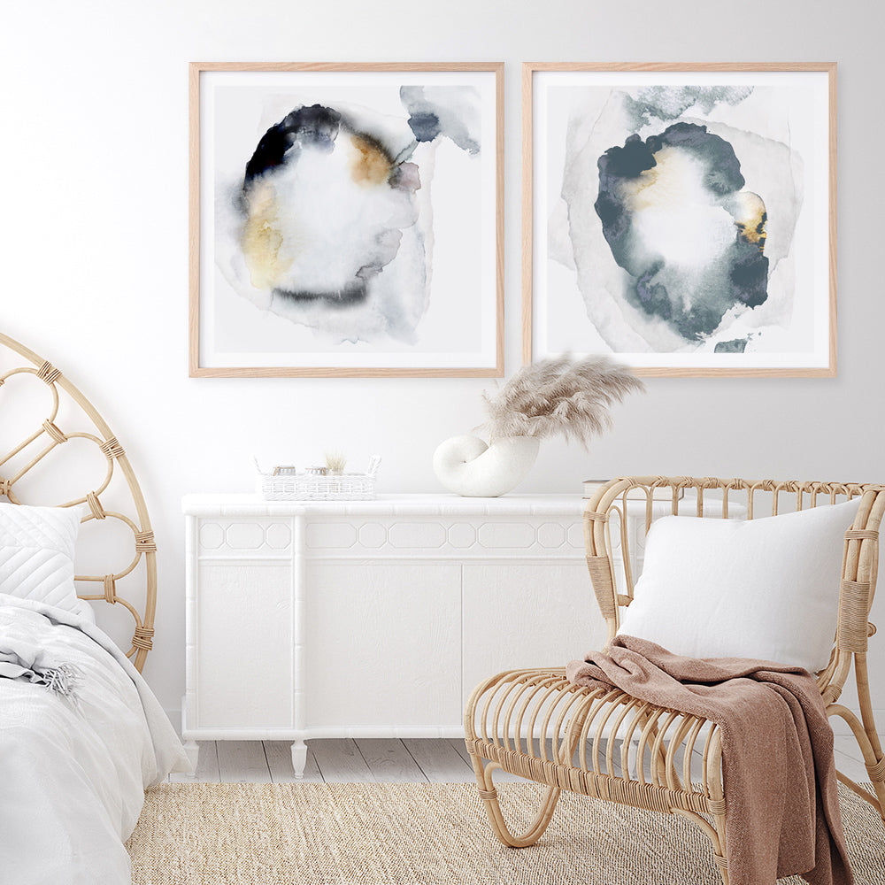 Shop Enchanted I (Square) Art Print a painted abstract themed wall art print from The Print Emporium wall artwork collection - Buy Australian made fine art painting style poster and framed prints for the home and your interior decor room, TPE-PC-CJ014-AP