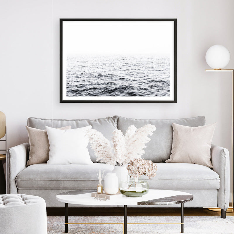 Shop Endless Ocean I Photo Art Print a coastal themed photography wall art print from The Print Emporium wall artwork collection - Buy Australian made fine art poster and framed prints for the home and your interior decor, TPE-516-AP