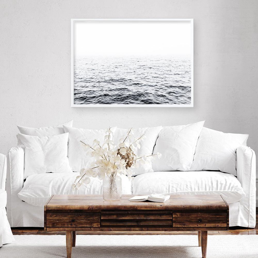 Shop Endless Ocean I Photo Art Print a coastal themed photography wall art print from The Print Emporium wall artwork collection - Buy Australian made fine art poster and framed prints for the home and your interior decor, TPE-516-AP
