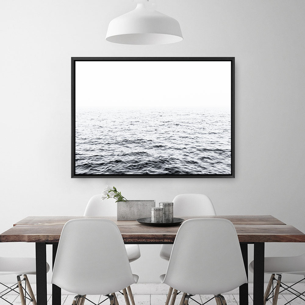 Shop Endless Ocean I Photo Canvas Print a coastal themed photography framed stretched canvas print from The Print Emporium wall artwork collection - Buy Australian made prints for the home and your interior decor space, TPE-516-CA-35X46-NF
