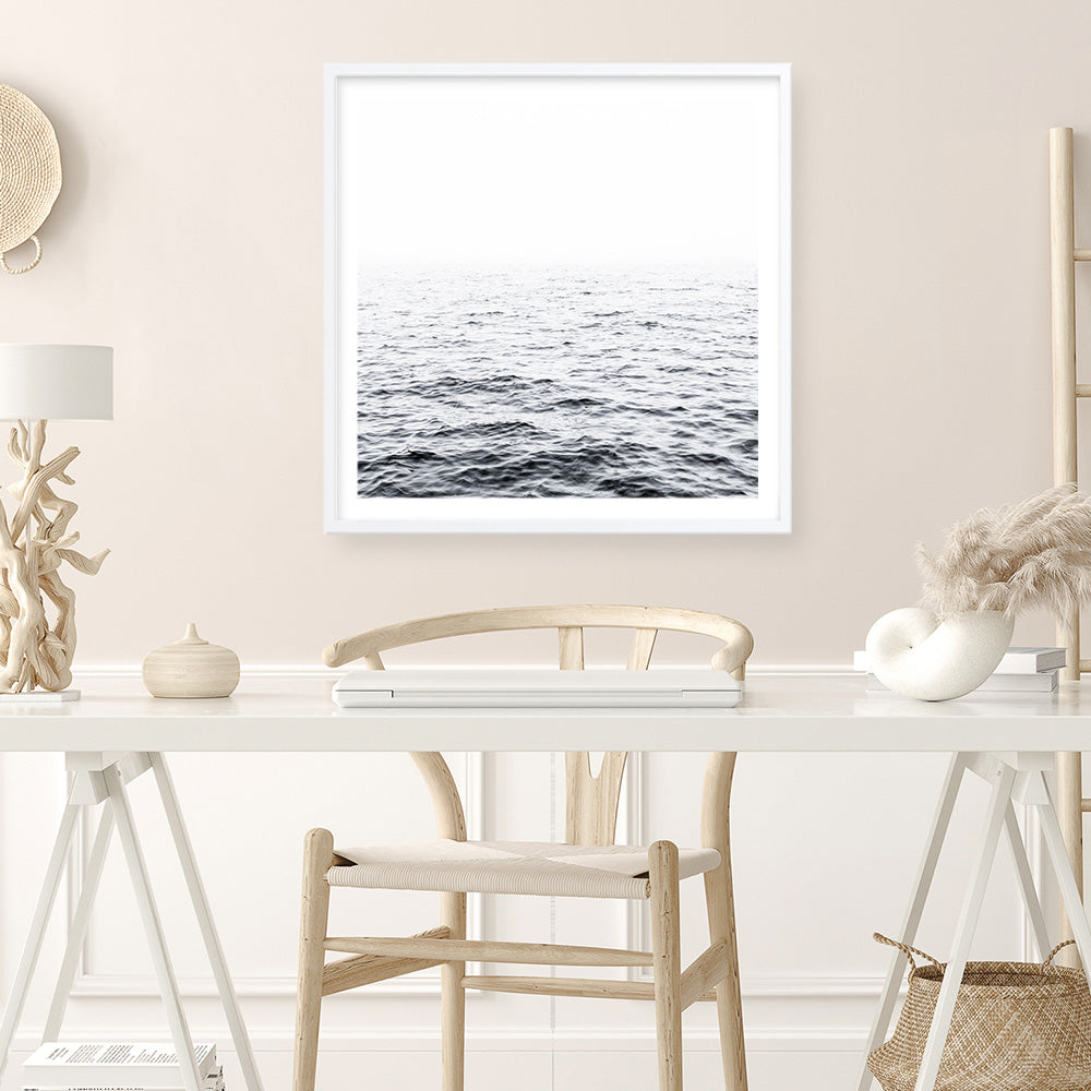 Shop Endless Ocean I (Square) Photo Art Print a coastal themed photography wall art print from The Print Emporium wall artwork collection - Buy Australian made fine art poster and framed prints for the home and your interior decor, TPE-594-AP