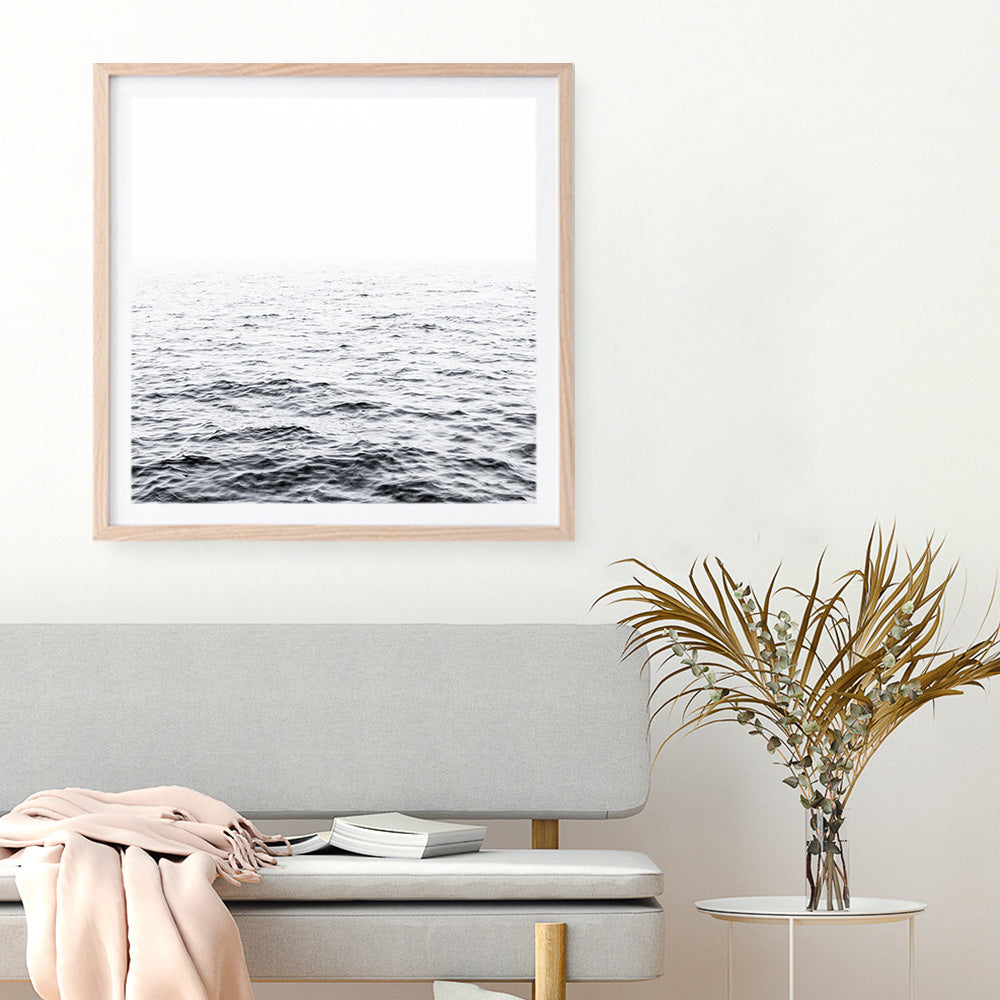 Shop Endless Ocean I (Square) Photo Art Print a coastal themed photography wall art print from The Print Emporium wall artwork collection - Buy Australian made fine art poster and framed prints for the home and your interior decor, TPE-594-AP