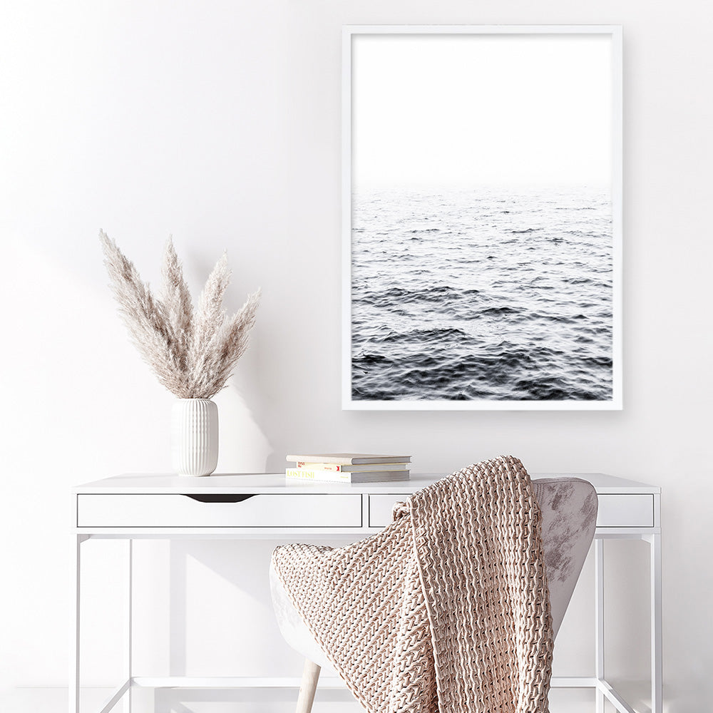 Shop Endless Ocean II Photo Art Print a coastal themed photography wall art print from The Print Emporium wall artwork collection - Buy Australian made fine art poster and framed prints for the home and your interior decor, TPE-528-AP