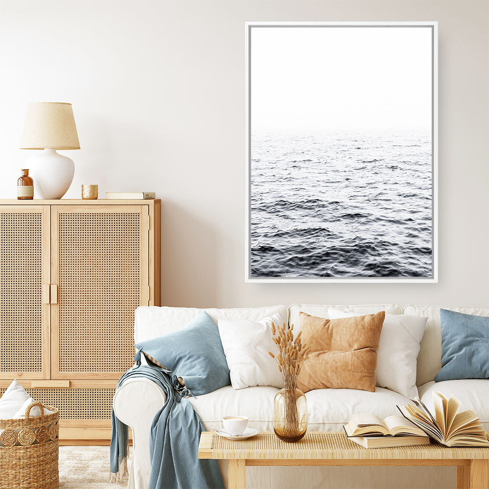 Shop Endless Ocean II Photo Canvas Print a coastal themed photography framed stretched canvas print from The Print Emporium wall artwork collection - Buy Australian made prints for the home and your interior decor space, TPE-528-CA-35X46-NF