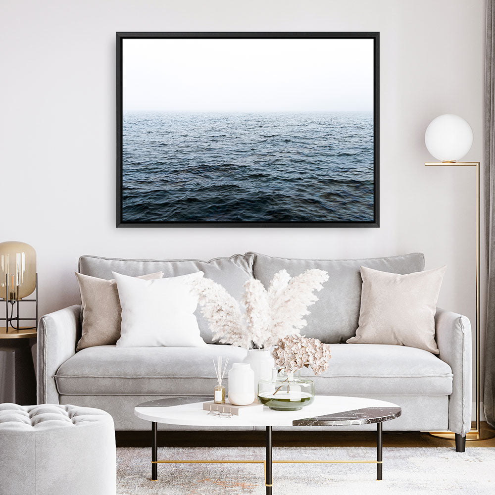 Shop Endless Ocean III Photo Canvas Print a coastal themed photography framed stretched canvas print from The Print Emporium wall artwork collection - Buy Australian made prints for the home and your interior decor space, TPE-535-CA-35X46-NF