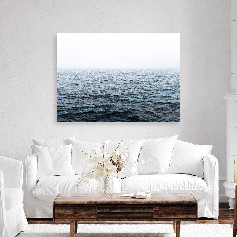Shop Endless Ocean III Photo Canvas Print a coastal themed photography framed stretched canvas print from The Print Emporium wall artwork collection - Buy Australian made prints for the home and your interior decor space, TPE-535-CA-35X46-NF