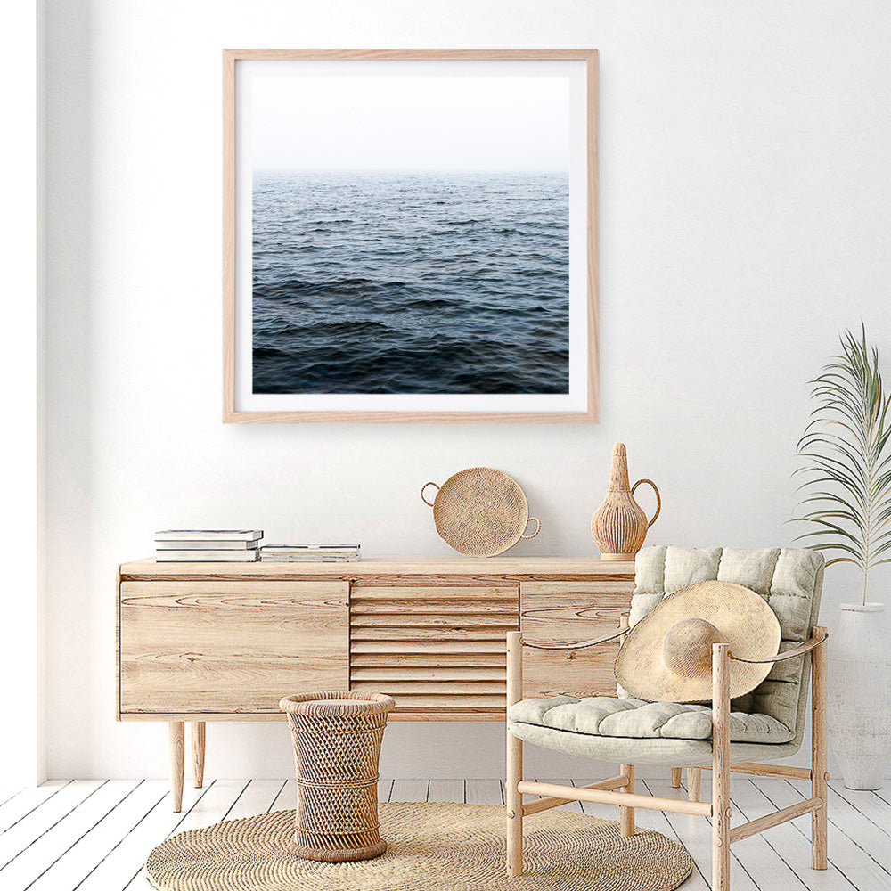 Shop Endless Ocean III (Square) Photo Art Print a coastal themed photography wall art print from The Print Emporium wall artwork collection - Buy Australian made fine art poster and framed prints for the home and your interior decor, TPE-595-AP