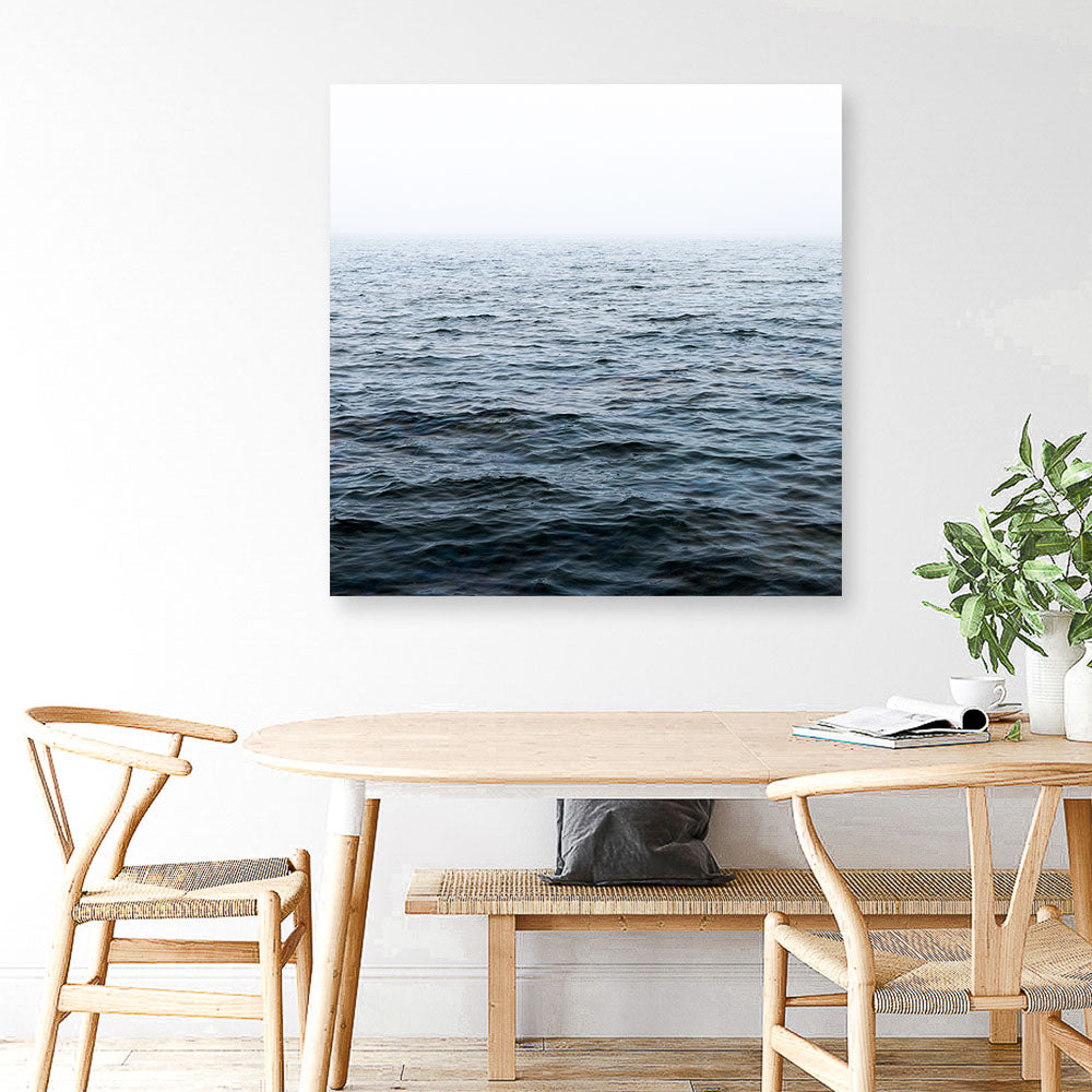 Shop Endless Ocean III (Square) Photo Canvas a coastal themed photography framed stretched canvas print from The Print Emporium wall artwork collection - Buy Australian made prints for the home and your interior decor space, TPE-595-CA-40X40-NF