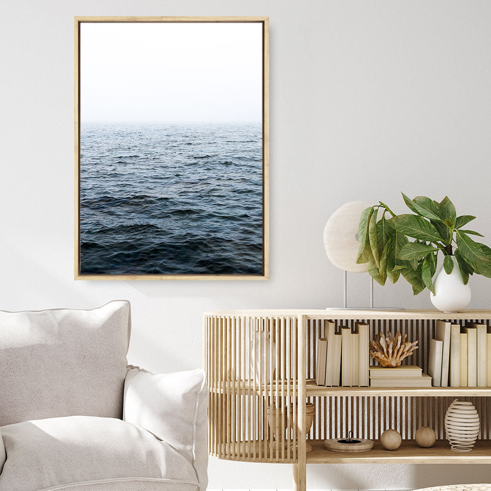Shop Endless Ocean IV Photo Canvas Print a coastal themed photography framed stretched canvas print from The Print Emporium wall artwork collection - Buy Australian made prints for the home and your interior decor space, TPE-529-CA-35X46-NF