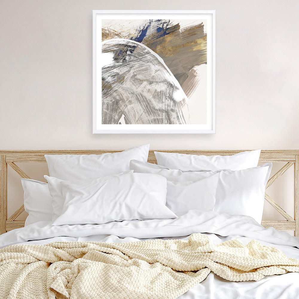 Shop Enlightenment I (Square) Art Print a painted abstract themed wall art print from The Print Emporium wall artwork collection - Buy Australian made fine art painting style poster and framed prints for the home and your interior decor room, TPE-PC-PI175-AP