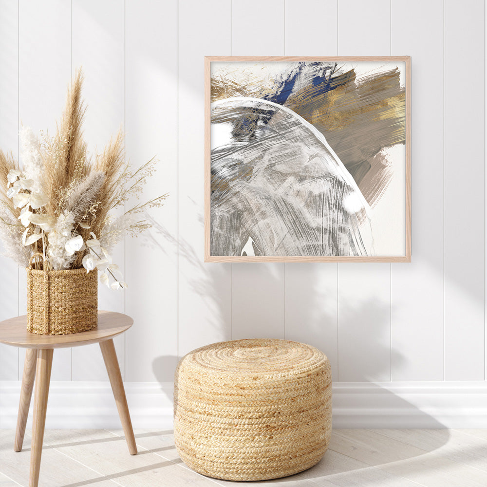 Shop Enlightenment I (Square) Art Print a painted abstract themed wall art print from The Print Emporium wall artwork collection - Buy Australian made fine art painting style poster and framed prints for the home and your interior decor room, TPE-PC-PI175-AP