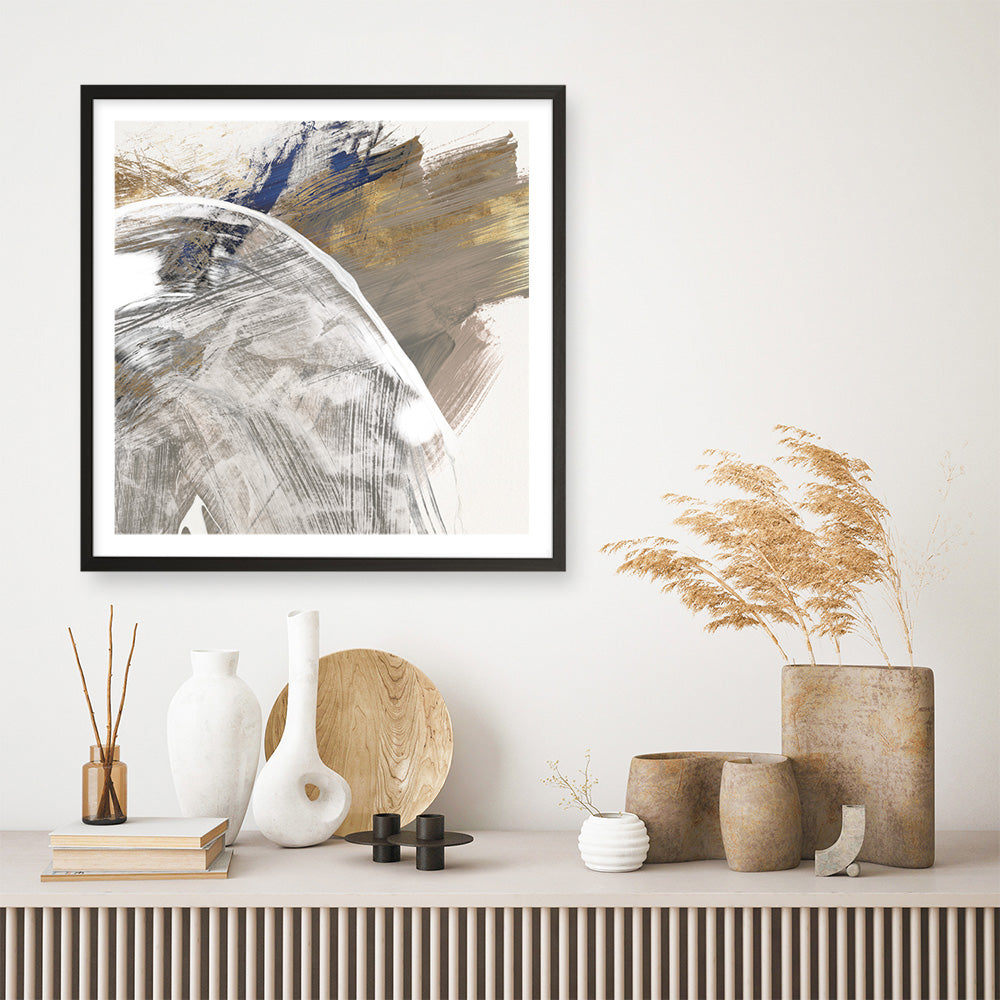 Shop Enlightenment I (Square) Art Print a painted abstract themed wall art print from The Print Emporium wall artwork collection - Buy Australian made fine art painting style poster and framed prints for the home and your interior decor room, TPE-PC-PI175-AP