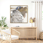 Shop Enlightenment I (Square) Canvas Print a painted abstract themed framed canvas wall art print from The Print Emporium artwork collection - Buy Australian made fine art painting style stretched canvas prints for the home and your interior decor space, TPE-PC-PI175-CA-40X40-NF