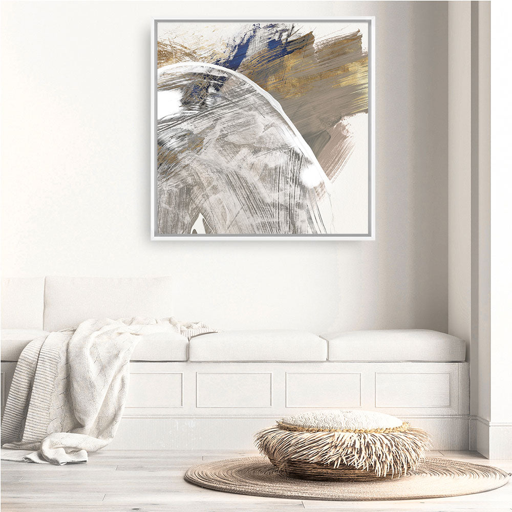 Shop Enlightenment I (Square) Canvas Print a painted abstract themed framed canvas wall art print from The Print Emporium artwork collection - Buy Australian made fine art painting style stretched canvas prints for the home and your interior decor space, TPE-PC-PI175-CA-40X40-NF