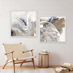 Shop Enlightenment II (Square) Canvas Print a painted abstract themed framed canvas wall art print from The Print Emporium artwork collection - Buy Australian made fine art painting style stretched canvas prints for the home and your interior decor space, TPE-PC-PI176-CA-40X40-NF