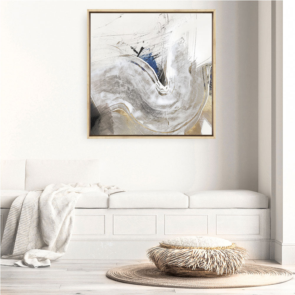 Shop Enlightenment II (Square) Canvas Print a painted abstract themed framed canvas wall art print from The Print Emporium artwork collection - Buy Australian made fine art painting style stretched canvas prints for the home and your interior decor space, TPE-PC-PI176-CA-40X40-NF