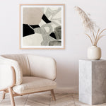 Shop Entangled I (Square) Art Print a painted abstract themed wall art print from The Print Emporium wall artwork collection - Buy Australian made fine art painting style poster and framed prints for the home and your interior decor room, TPE-PC-RF443-AP