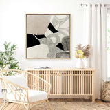 Shop Entangled I (Square) Canvas Print a painted abstract themed framed canvas wall art print from The Print Emporium artwork collection - Buy Australian made fine art painting style stretched canvas prints for the home and your interior decor space, TPE-PC-RF443-CA-40X40-NF