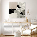 Shop Entangled I (Square) Canvas Print a painted abstract themed framed canvas wall art print from The Print Emporium artwork collection - Buy Australian made fine art painting style stretched canvas prints for the home and your interior decor space, TPE-PC-RF443-CA-40X40-NF