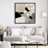 Shop Entangled I (Square) Canvas Print a painted abstract themed framed canvas wall art print from The Print Emporium artwork collection - Buy Australian made fine art painting style stretched canvas prints for the home and your interior decor space, TPE-PC-RF443-CA-40X40-NF