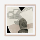 Shop Entangled II (Square) Art Print a painted abstract themed wall art print from The Print Emporium wall artwork collection - Buy Australian made fine art painting style poster and framed prints for the home and your interior decor room, TPE-PC-RF444-AP