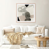 Shop Entangled II (Square) Art Print a painted abstract themed wall art print from The Print Emporium wall artwork collection - Buy Australian made fine art painting style poster and framed prints for the home and your interior decor room, TPE-PC-RF444-AP