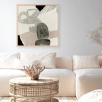 Shop Entangled II (Square) Art Print a painted abstract themed wall art print from The Print Emporium wall artwork collection - Buy Australian made fine art painting style poster and framed prints for the home and your interior decor room, TPE-PC-RF444-AP